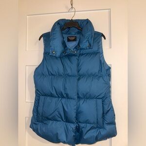 Athleta Downtown Vest — Size Large — Dark Sardinia Blue